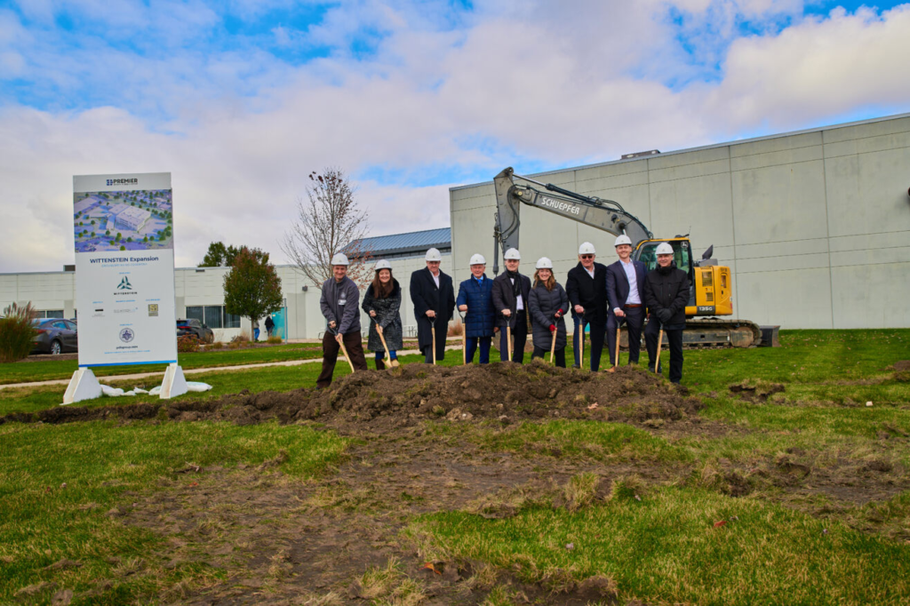 Groundbreaking for Wittenstein expansion.